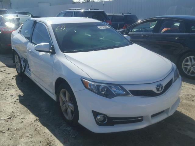 4T1BF1FK1DU685254 - 2013 TOYOTA CAMRY L WHITE photo 1