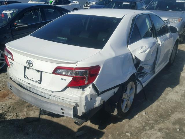 4T1BF1FK1DU685254 - 2013 TOYOTA CAMRY L WHITE photo 4