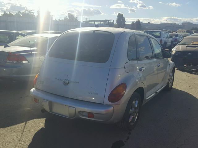 3C8FY68854T237137 - 2004 CHRYSLER PT CRUISER GRAY photo 4