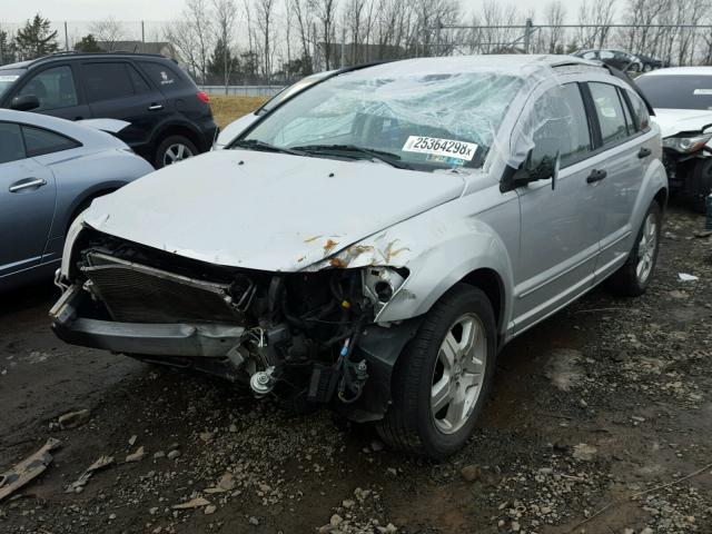 1B3HB48BX7D589024 - 2007 DODGE CALIBER SX SILVER photo 2