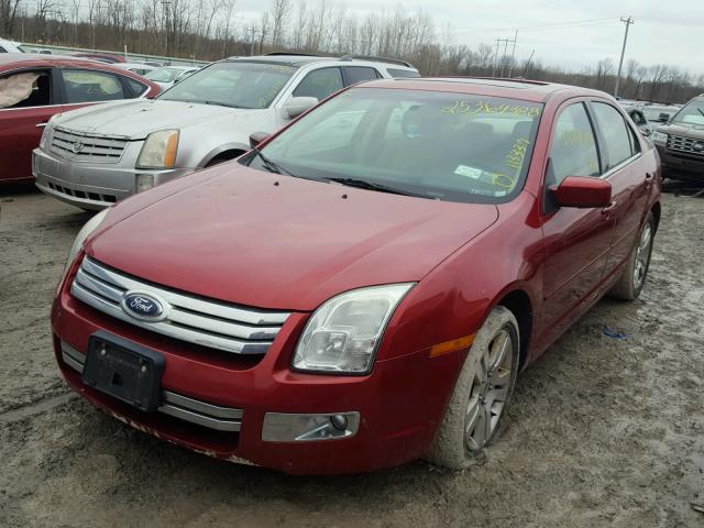 3FAHP08177R152644 - 2007 FORD FUSION SEL RED photo 2