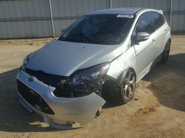 1FADP3L95EL233361 - 2014 FORD FOCUS ST GRAY photo 2