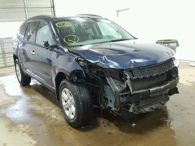 1GNKVFED4BJ187904 - 2011 CHEVROLET TRAVERSE L BLUE photo 1