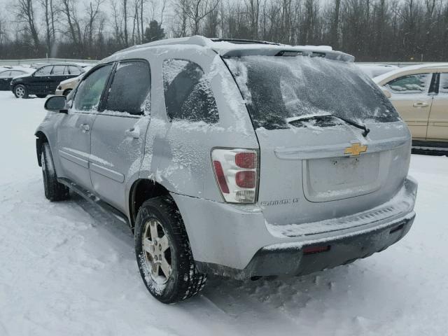 2CNDL63F566008764 - 2006 CHEVROLET EQUINOX LT SILVER photo 3