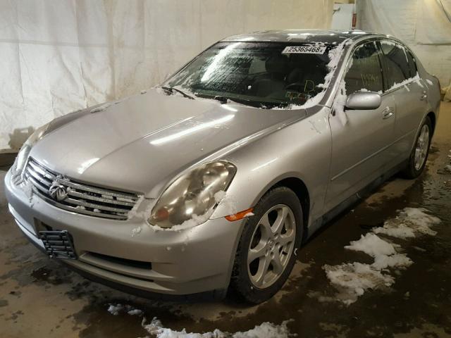 JNKCV51E53M327947 - 2003 INFINITI G35 SILVER photo 2