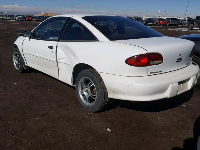 1G1JC1244VM126033 - 1997 CHEVROLET CAVALIER B WHITE photo 3