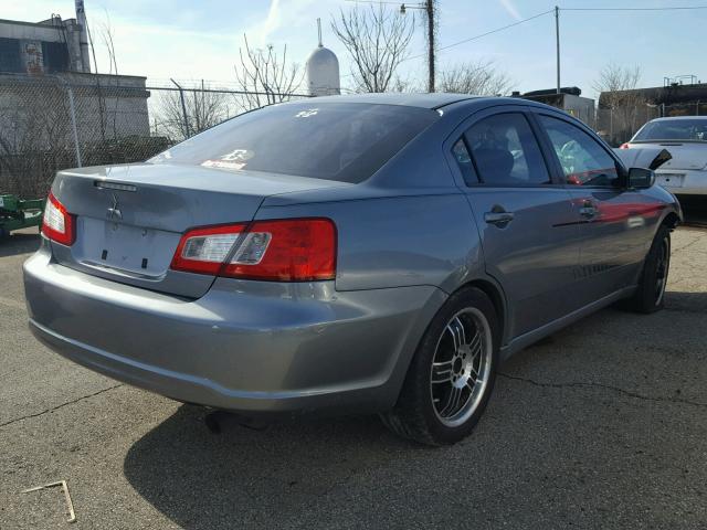 4A3AB36F49E035150 - 2009 MITSUBISHI GALANT ES SILVER photo 4