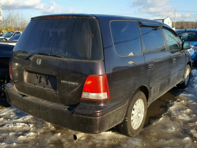 JHMRA3879WC002519 - 1998 HONDA ODYSSEY EX PURPLE photo 4