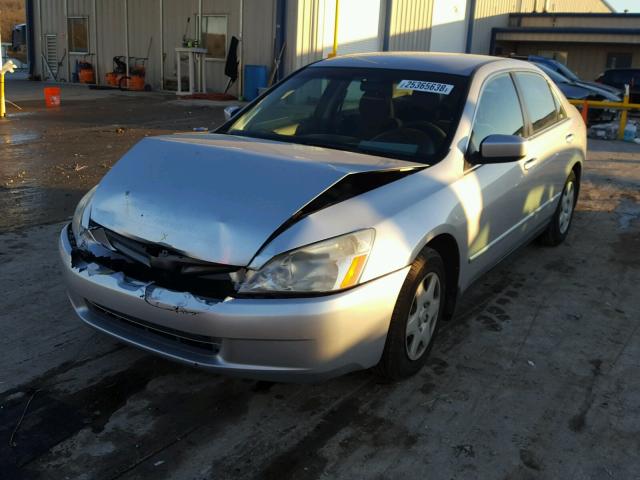 3HGCM56445G702836 - 2005 HONDA ACCORD LX SILVER photo 2