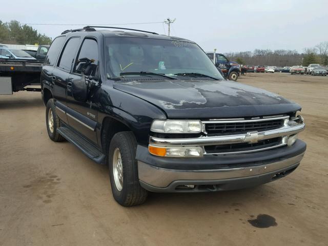 1GNEK13T91J317791 - 2001 CHEVROLET TAHOE K150 BLACK photo 1