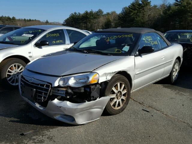 1C3EL75RX6N236572 - 2006 CHRYSLER SEBRING GT SILVER photo 2