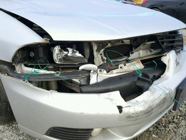 4A3AA46G42E114308 - 2002 MITSUBISHI GALANT ES SILVER photo 9