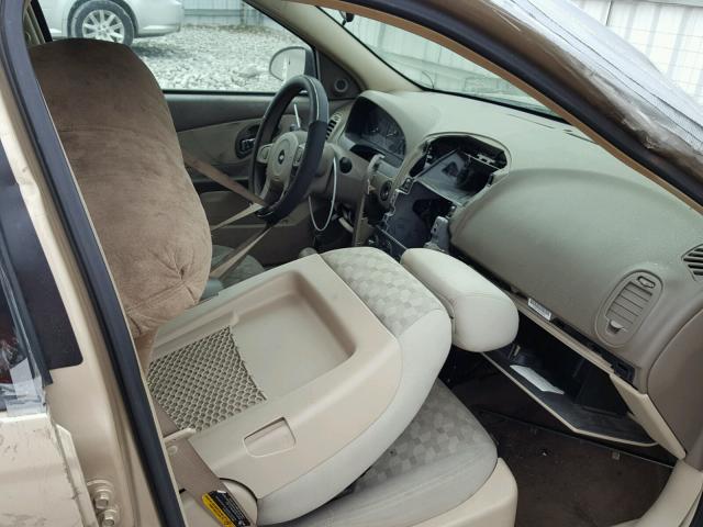 1G1ZT54854F242418 - 2004 CHEVROLET MALIBU LS 金色 照片 5