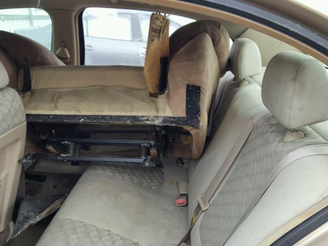 1G1ZT54854F242418 - 2004 CHEVROLET MALIBU LS 金色 照片 6