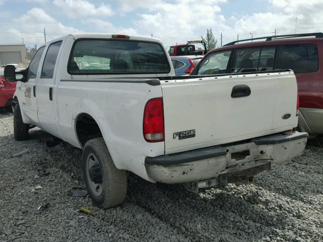 1FTSW21P76EB83973 - 2006 FORD F250 SUPER WHITE photo 3