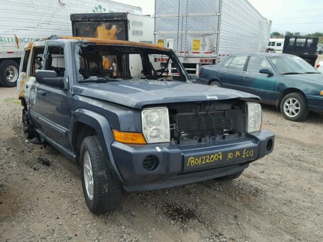 1J8HH48K46C343113 - 2006 JEEP COMMANDER 石墨色 照片 1
