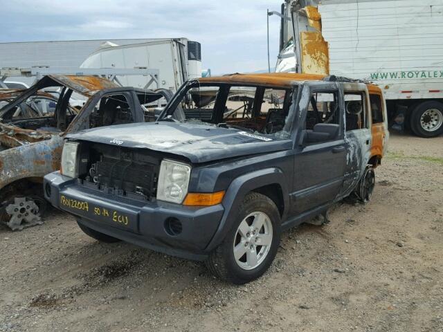 1J8HH48K46C343113 - 2006 JEEP COMMANDER 石墨色 照片 2