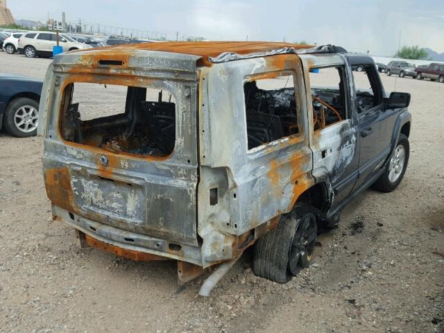 1J8HH48K46C343113 - 2006 JEEP COMMANDER 石墨色 照片 4