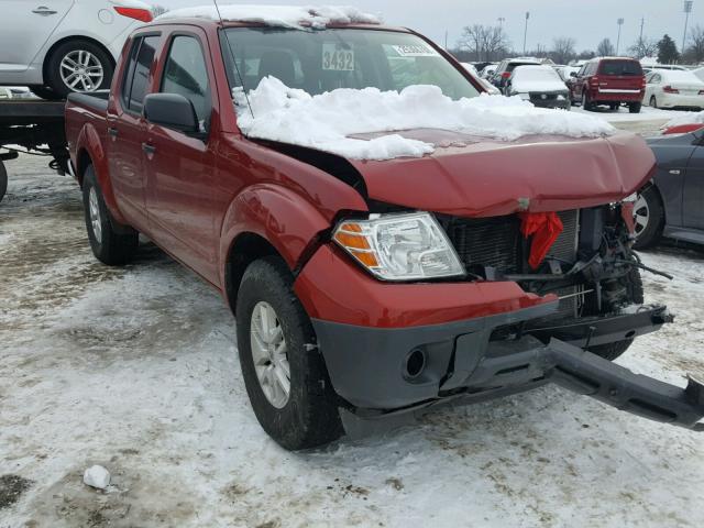 1N6AD0EV3FN737053 - 2015 NISSAN FRONTIER S MAROON photo 1