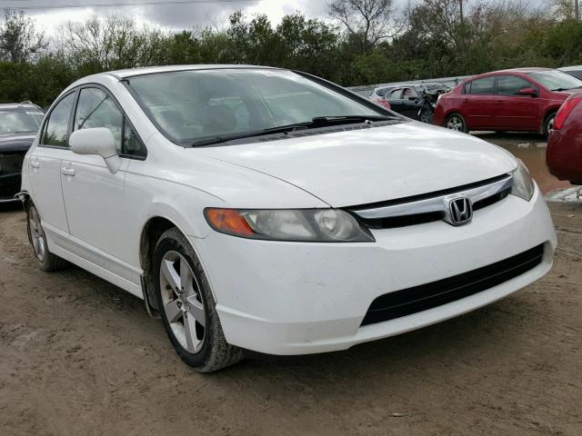 1HGFA16888L110882 - 2008 HONDA CIVIC EX WHITE photo 1