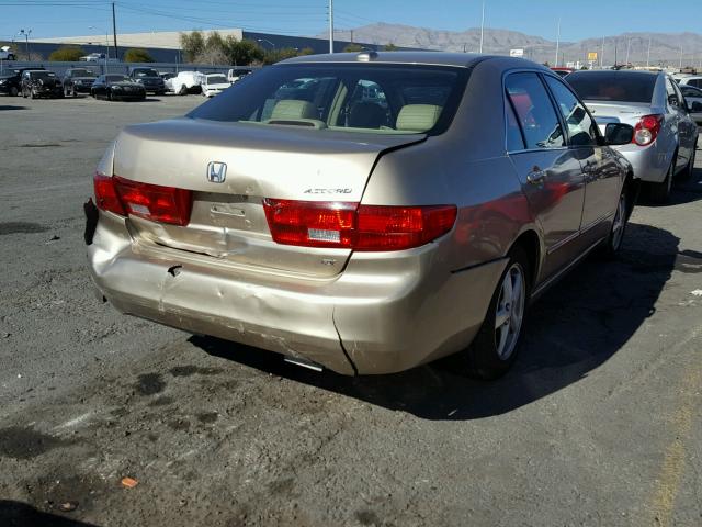 1HGCM56875A081190 - 2005 HONDA ACCORD EX GOLD photo 4