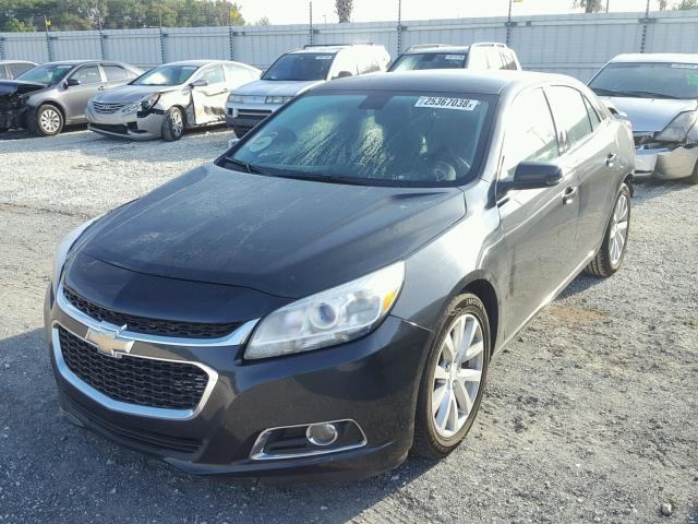 1G11D5SL1FF145642 - 2015 CHEVROLET MALIBU 2LT BLACK photo 2