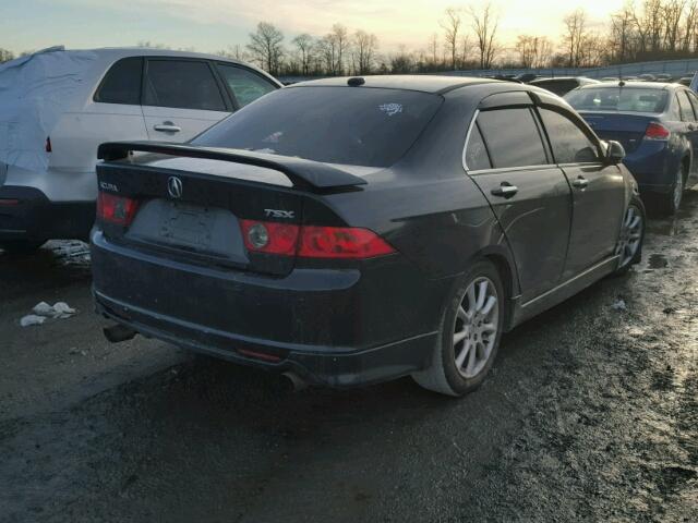 JH4CL96806C019823 - 2006 ACURA TSX BLACK photo 4