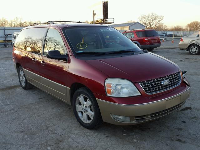 2FMDA582X5BA13731 - 2005 FORD FREESTAR L RED photo 1