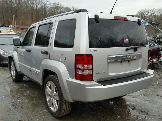 1J4PN2GK6BW591674 - 2011 JEEP LIBERTY SP SILVER photo 3