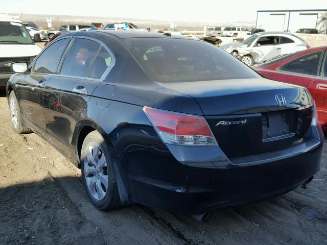 1HGCP3F88AA029220 - 2010 HONDA ACCORD EXL BLACK photo 3