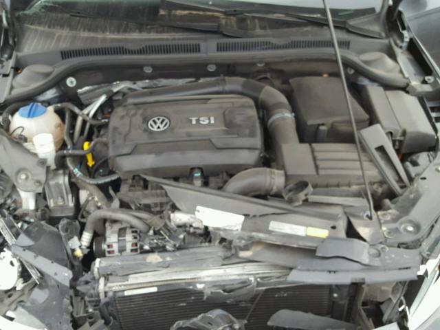 3VWD07AJ5EM204733 - 2014 VOLKSWAGEN JETTA SE GRAY photo 7