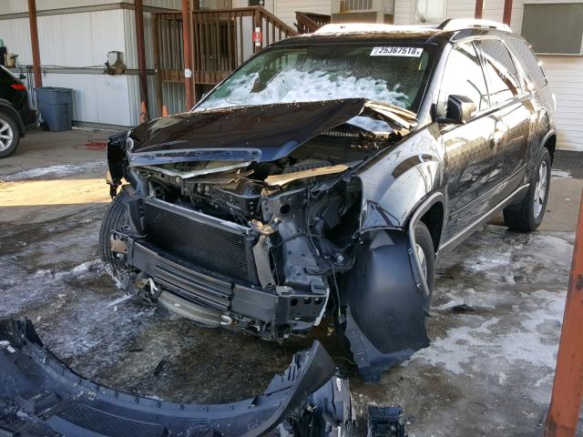 1GKKVRED9CJ420059 - 2012 GMC ACADIA SLT შავი ფოტო 2