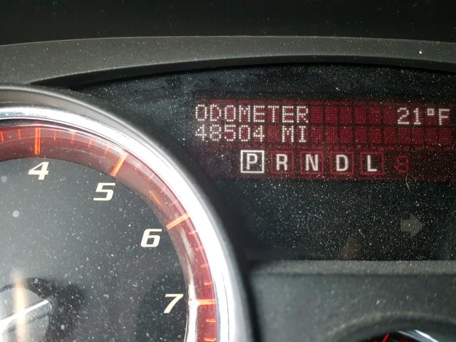 1GKKVRED9CJ420059 - 2012 GMC ACADIA SLT შავი ფოტო 8