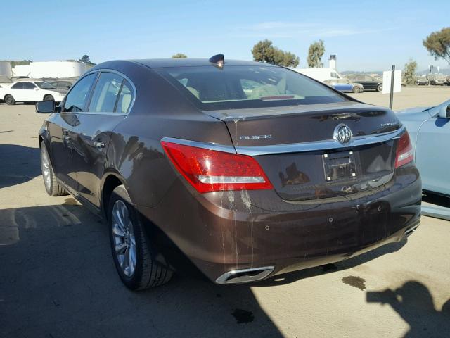 1G4GB5G33FF311073 - 2015 BUICK LACROSSE BROWN photo 3