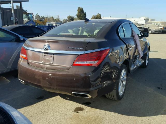 1G4GB5G33FF311073 - 2015 BUICK LACROSSE BROWN photo 4