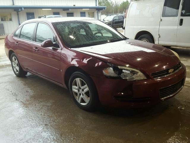 2G1WB58K869331066 - 2006 CHEVROLET IMPALA LS RED photo 1