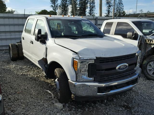 1FD8W3G64HEC11399 - 2017 FORD F350 SUPER WHITE photo 1