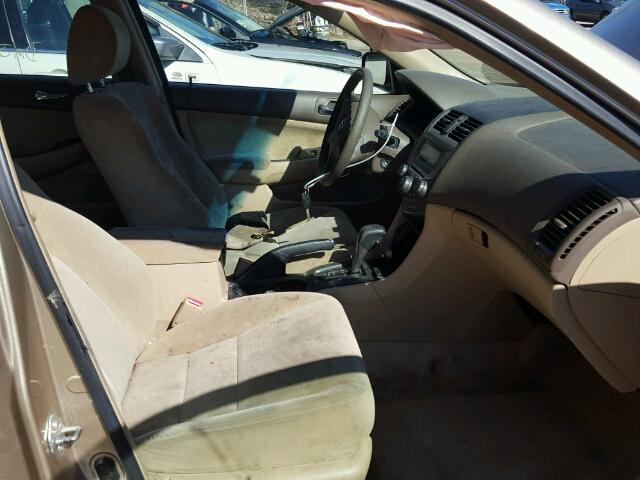 1HGCM56497A157525 - 2007 HONDA ACCORD LX GOLD photo 5