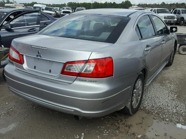 4A32B2FF7AE017499 - 2010 MITSUBISHI GALANT FE SILVER photo 4