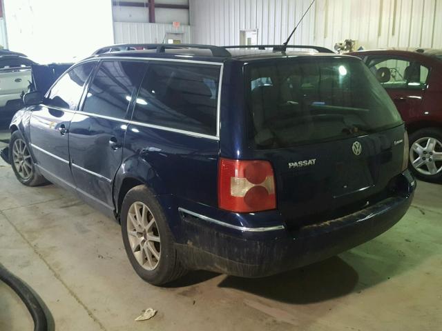 WVWYH63B94E061903 - 2004 VOLKSWAGEN PASSAT GLX 蓝色 照片 3