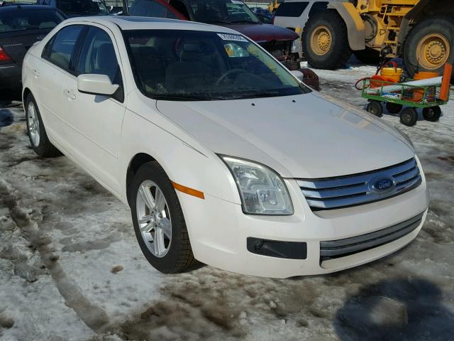 3FAHP07Z39R134698 - 2009 FORD FUSION SE WHITE photo 1