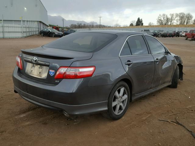 4T1BK46K88U057999 - 2008 TOYOTA CAMRY LE GRAY photo 4