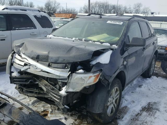 2FMDK46C88BA07773 - 2008 FORD EDGE SE BLUE photo 2