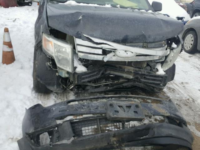 2FMDK46C88BA07773 - 2008 FORD EDGE SE BLUE photo 9