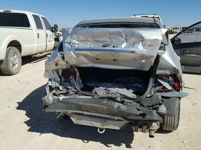 KNAFE121485551714 - 2008 KIA SPECTRA EX SILVER photo 9