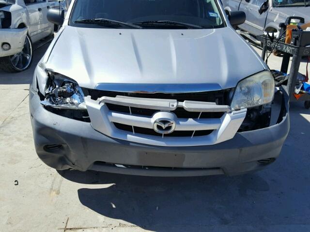 4F2YZ02Z46KM36609 - 2006 MAZDA TRIBUTE I SILVER photo 9