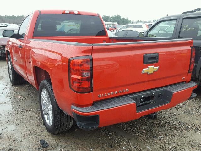 1GCNCREC4EZ122447 - 2014 CHEVROLET SILVERADO RED photo 3