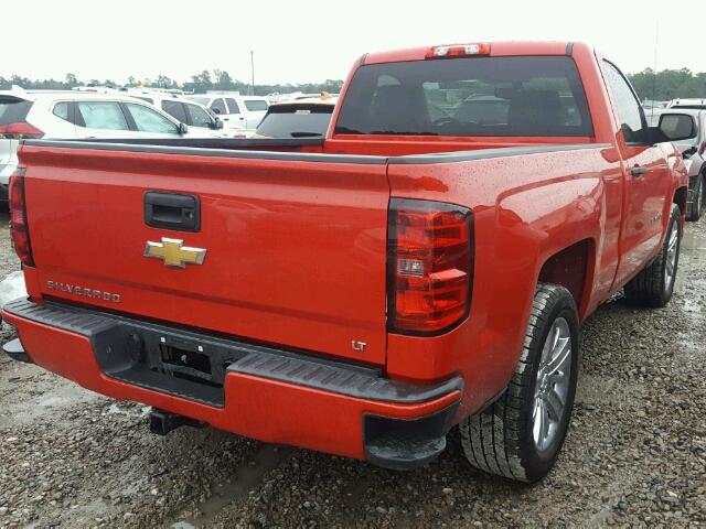 1GCNCREC4EZ122447 - 2014 CHEVROLET SILVERADO RED photo 4