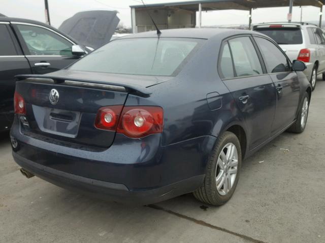 3VWJM71K68M103236 - 2008 VOLKSWAGEN JETTA S BLUE photo 4