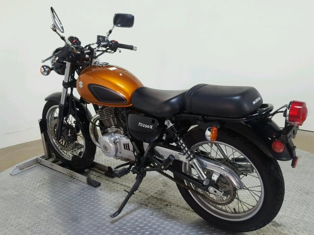 JS1NJ4CA7G2100135 - 2016 SUZUKI TU250 X ORANGE photo 6